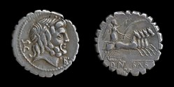 Q. Antonius Balbus, Denarius