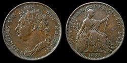 George IV (1820-1830) - farthing