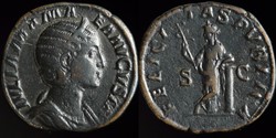 Julia Mamaea, Sestertius