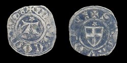 Amédée VI, denier viennois 1° type (1355-1356)