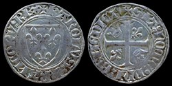 Charles VI (1380-1422) - Blanc guénar