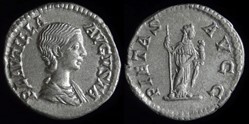 Plautilla, Denarius