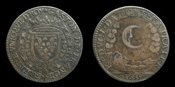 1635 - Gaston d'Orleans (1627-1650), Jeton, argent