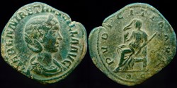 Herennia Etruscilla, Sestertius