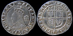 Elizabeth I (1558-1603) - six pence