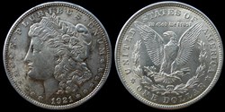 Morgan dollar - 1921