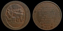 Monneron de 5 sols au serment (An IV), 1792 Birmingham, Soho