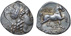 Thessalian League AR Drachm