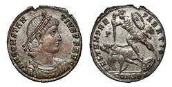 Constantius II AE Centenionalis, Falling Horseman