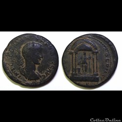 Première émission Gordien AE 33 Temple