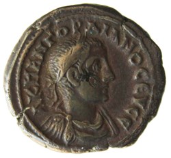 Gordien Auguste an 4 Tyche