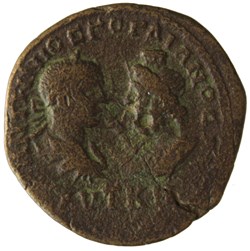 Pentassaria Gordien et Sarapis Tyche