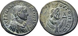 tetrasaria gordien Buste de sarapis et aigle