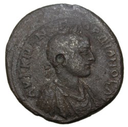 tetrasaria gordien Tyche debout