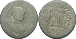 Tranquilline Alliance Perge et Side Ae27 Artémis et Apollon