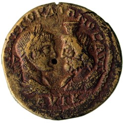 Pentassaria Gordien et Sarapis Zeus