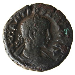 Gordien Auguste an 7 Hermanubis (buste)
