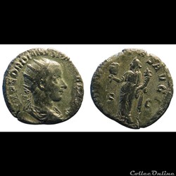 dupondius 3e libéralité LIBERALITAS AVG III