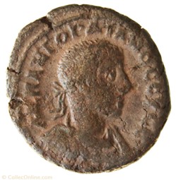 Gordien Auguste an 3 Helios et Selene (Bustes)