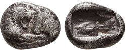 1/6 statère (hekte) d'argent lourd