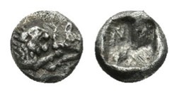 1/24 statère (myshémihekte) d'argent lourd