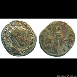 dupondius premiere émission PAX AVGVSTI