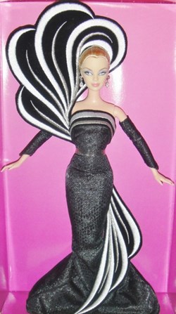 2003 - SKU # B3452 - 45TH ANNIVERSARY BARBIE DOLL BY BOB MACKIE