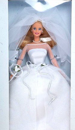 x1999 - BLUSHING BRIDE BARBIE DOLL - SKU 26074