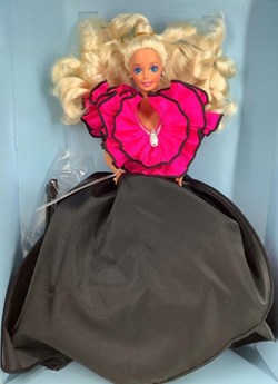 1991 - SKU # 2921- NIGHT SENSATION FAO SCHWARZ BARBIE DOLL
