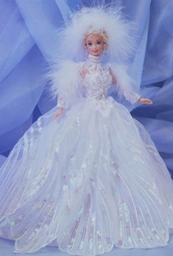 1994 - SKU # 11875 - SNOW PRINCESS BARBIE DOLL