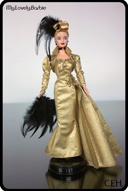 1999 - SKU # 22832 - MGM GOLDEN HOLLYWOOD BARBIE DOLL