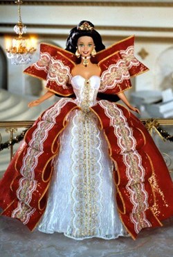 x1997 - HAPPY HOLIDAYS 1997 BARBIE DOLL - SKU 17832