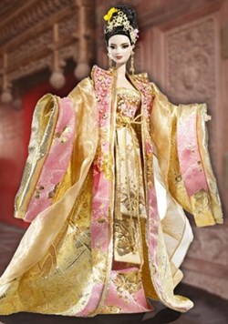 2008 - SKU # L9660 - EMPRESS OF THE GOLDEN BLOSSOM BARBIE DOLL