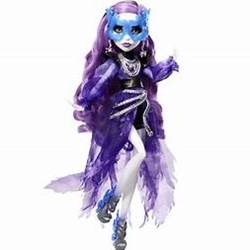 MONSTER HIGH - 2023 - MONSTER HIGH MIDNIGHT RUNWAY SPECTRA VONDERGEIST DOLL - SKU HKY83