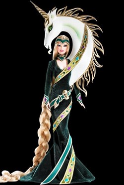 2008 - SKU # K7971 - LADY OF THE UNICORNS BARBIE DOLL