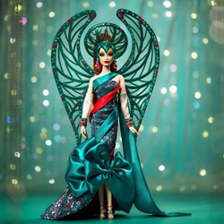 x2024 - BOB MACKIE HOLIDAY ANGEL BARBIE DOLL - SKU HRM70