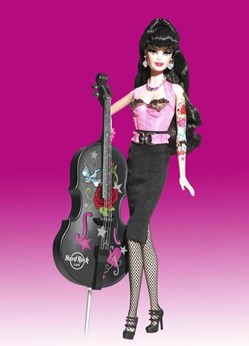 x2009 - 2009 HARD ROCK CAFE BARBIE DOLL - SKU N6606