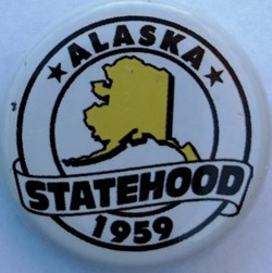 STATEHOOD-blanche-série États Us-Alaska-USA