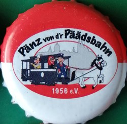 GILDEN KOLSCH rouge blanche série karneval calèche Allemagne