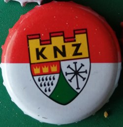 GILDEN KOLSCH rouge Blanche série karneval 2015 blazon KNZ Allemagne
