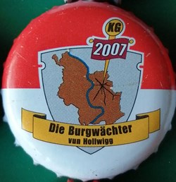GILDEN KOLSCH rouge Blanche série karneval 2015 2007 Burgwachter Allemagne