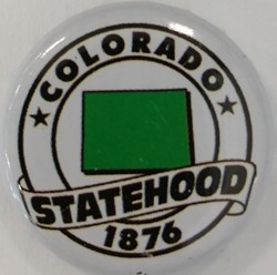 STATEHOOD-blanche-série États Us-Colorado-USA