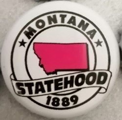 STATEHOOD-blanche-série États Us-Montana-USA