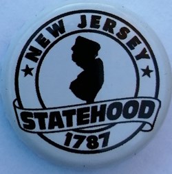 STATEHOOD-blanche-série États US-New Jersey-USA
