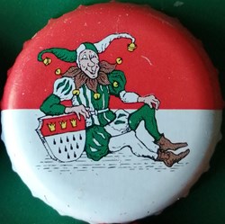 GILDEN KOLSCH rouge blanche série karneval 2015 fou vert blanc Allemagne