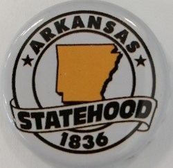 STATEHOOD-blanche-série États Us-Arkansas-USA
