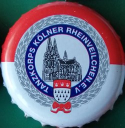 GILDEN KOLSCH rouge Blanche série karneval 2015 église Allemagne