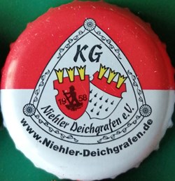 GILDEN KOLSCH rouge blanche série karneval 2015 KG Allemagne