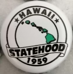 STATEHOOD-blanche-série États Us-Hawaii-USA