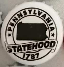 STATEHOOD-blanche-série États Us-Pennsylvania-USA